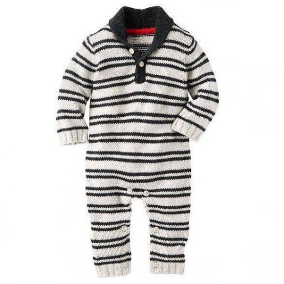 Hooded cable-knit coveralls